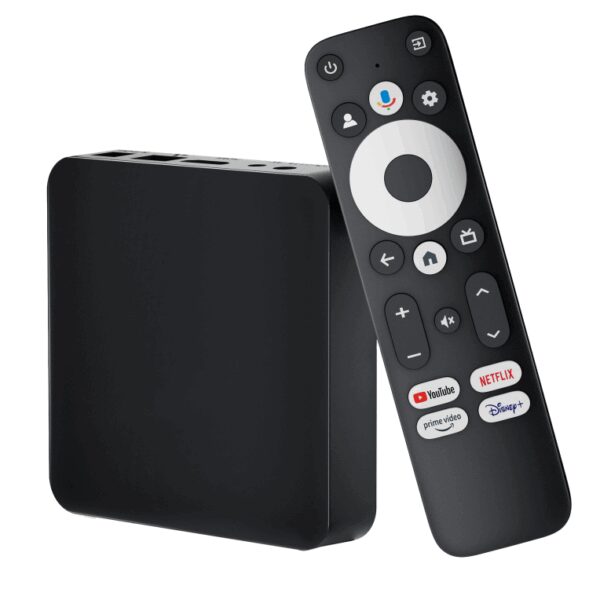 Leotec LETVBOXGC06 convertidor de Smart TV Negro 4K Ultra HD 32 GB Wifi Ethernet