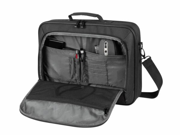 NATEC Boxer Lite 39,6 cm (15.6") Maletín Negro