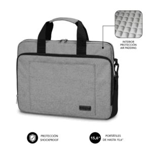 SUBBLIM SUB-LB-4APLB10 maletines para portátil 39,6 cm (15.6") Maletín Toploader Gris