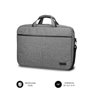 SUBBLIM SUB-LB-3ELB001 maletines para portátil 35,6 cm (14") Maletín Toploader Gris