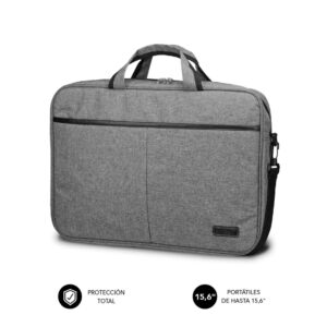 SUBBLIM SUB-LB-3ELB010 maletines para portátil 39,6 cm (15.6") Maletín Toploader Gris