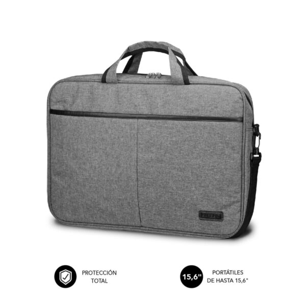 SUBBLIM SUB-LB-3ELB010 maletines para portátil 39,6 cm (15.6") Maletín Toploader Gris