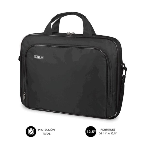 SUBBLIM SUB-LB-1OLB001 maletines para portátil 31,8 cm (12.5") Maletín Toploader Negro