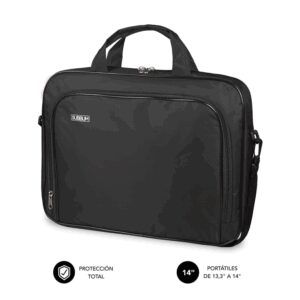 SUBBLIM SUB-LB-1OLB030 maletines para portátil 35,6 cm (14") Maletín Toploader Negro