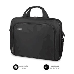 SUBBLIM SUB-LB-1OLB050 maletines para portátil 40,6 cm (16") Maletín Toploader Negro