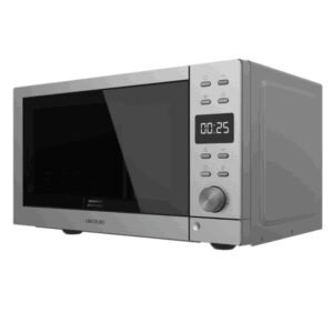Cecotec 01399 microondas Encimera Microondas con grill 20 L 700 W Negro, Acero