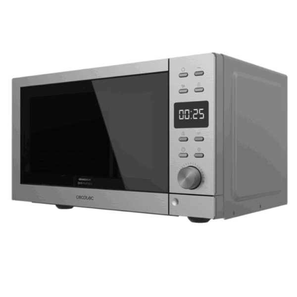 Cecotec 01399 microondas Encimera Microondas con grill 20 L 700 W Negro, Acero