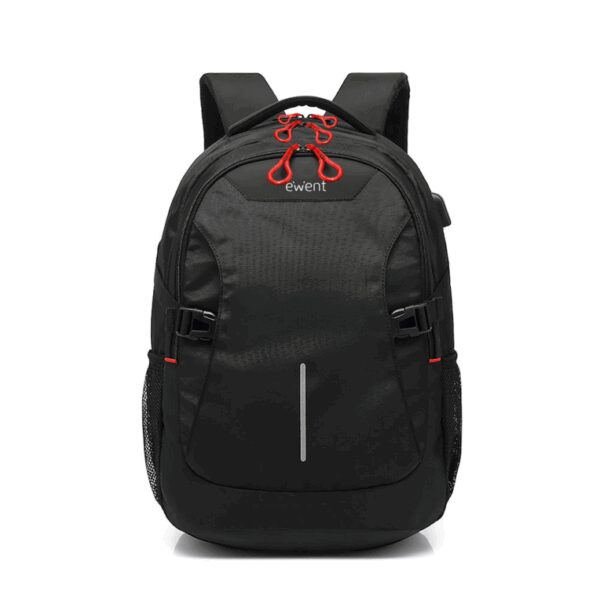 Ewent EW2526 maletines para portátil 39,6 cm (15.6") Mochila Negro