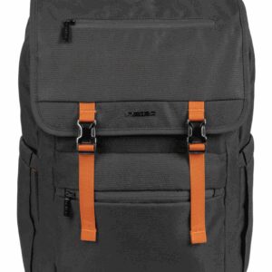NATEC Niala Ginger Orange 39,6 cm (15.6") Mochila Negro