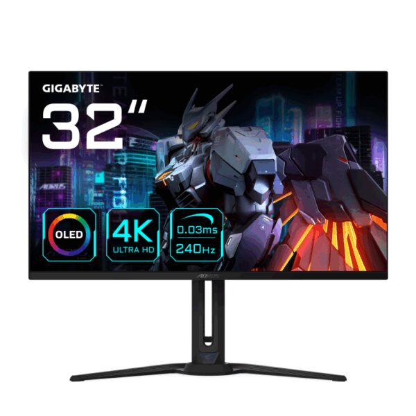 GIGABYTE FO32U2 pantalla para PC 80 cm (31.5") 3840 x 2160 Pixeles 4K Ultra HD Negro