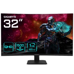 GIGABYTE GS32QC pantalla para PC 80 cm (31.5") 2560 x 1440 Pixeles Quad HD LCD Negro