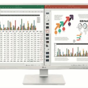 LG 27BK55YP-W pantalla para PC 68,6 cm (27") 1920 x 1080 Pixeles Full HD LED Negro