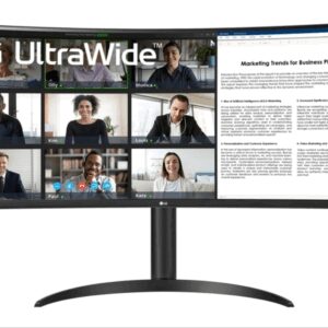 LG 34WR55QK-B pantalla para PC 86,4 cm (34") 3440 x 1440 Pixeles Wide Quad HD Negro
