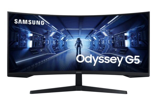 Samsung G55T pantalla para PC 86,4 cm (34") 3440 x 1440 Pixeles UltraWide Quad HD LED Negro