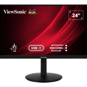 Viewsonic VG Series VG2409U-2 pantalla para PC 60,5 cm (23.8") 1920 x 1080 Pixeles Full HD LED Negro