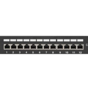 Lanberg PPF5-9012-B panel de parcheo 1U