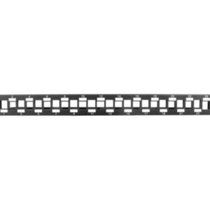 Lanberg PPKS-1224-B panel de parcheo 1U