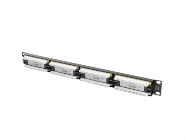 Lanberg PPU6-1024-B panel de parcheo 1U