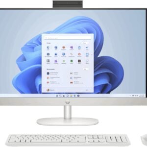 HP 24-cr0040ns Intel® Core™ i3 i3-1315U 60,5 cm (23.8") 1920 x 1080 Pixeles PC todo en uno 8 GB DDR4-SDRAM 512 GB SSD Windows 11 Home Wi-Fi 6 (802.11ax) Blanco