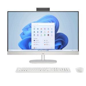 HP All-in-One 27-cr0088ns Intel® Core™ i5 i5-1335U 68,6 cm (27") 1920 x 1080 Pixeles Pantalla táctil PC todo en uno 16 GB DDR4-SDRAM 512 GB SSD FreeDOS Wi-Fi 6 (802.11ax) Blanco