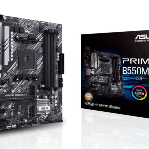 ASUS Prime B550M-A/CSM AMD B550 Zócalo AM4 micro ATX