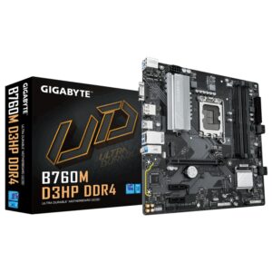 GIGABYTE B760M D3HP DDR4 placa base Intel B760 Express LGA 1700 micro ATX