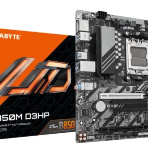 GIGABYTE B850M D3HP placa base AMD B850 Zócalo AM5 micro ATX