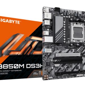 GIGABYTE B850M DS3H placa base AMD B850 Zócalo AM5 micro ATX