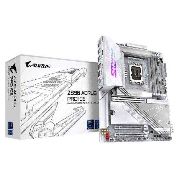 GIGABYTE Z890 AORUS PRO ICE placa base Intel Z890 LGA 1851 (Socket V1) ATX