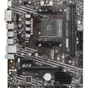 MSI A520M-A PRO placa base AMD A520 Zócalo AM4 micro ATX