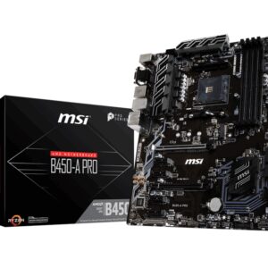 MSI B450-A-PRO AMD B450 Zócalo AM4 ATX