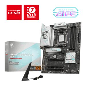 MSI B850 GAMING PLUS WIFI placa base AMD B850 Zócalo AM5 ATX