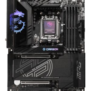 MSI MPG X870E CARBON WIFI placa base AMD X870E Zócalo AM5 ATX