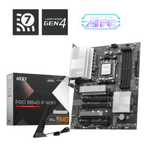 MSI PRO B840-P WIFI placa base AMD B840 Zócalo AM5 ATX