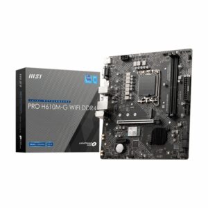 MSI PRO H610M-G WIFI DDR4 placa base Intel H610 LGA 1700 micro ATX
