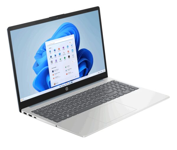 HP 15-fc0129ns AMD Ryzen™ 7 7730U Portátil 39,6 cm (15.6") Full HD 8 GB DDR4-SDRAM 512 GB SSD Wi-Fi 6 (802.11ax) Windows 11 Home Plata