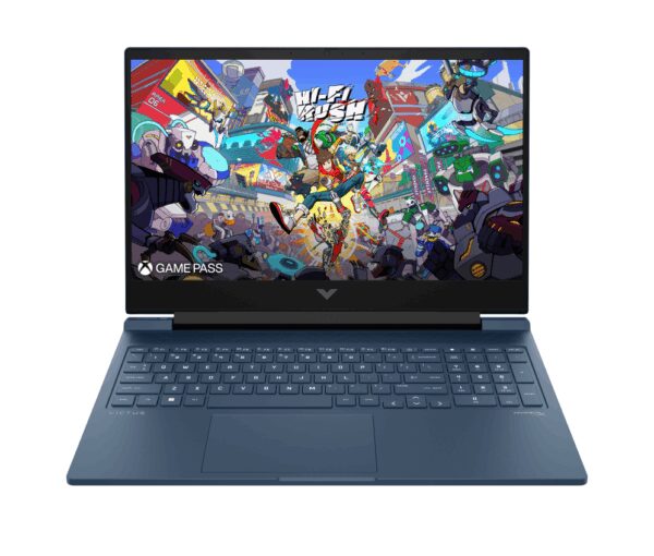 HP Victus Gaming 16-r1026ns Intel® Core™ i7 i7-14650HX Portátil 40,9 cm (16.1") Full HD 16 GB DDR5-SDRAM 1 TB SSD NVIDIA GeForce RTX 4060 Wi-Fi 6E (802.11ax) FreeDOS Azul