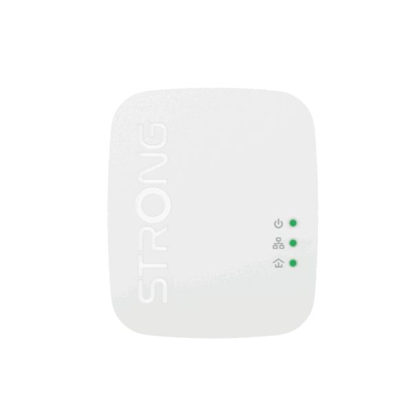 Strong POWERL1000DUOMINI adaptador de red PowerLine 1000 Mbit/s Ethernet Blanco 2 pieza(s)