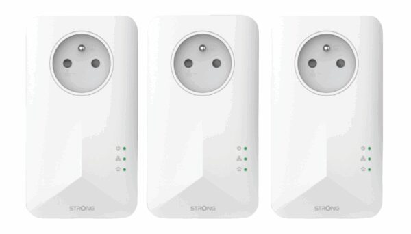 Strong Powerline 1000 1000 Mbit/s Ethernet Blanco 3 pieza(s)