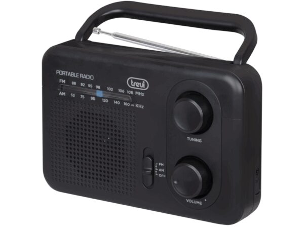 Trevi 0RA7F6400 radio Portátil Analógica Negro