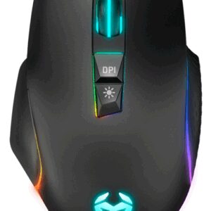 Krom Keos ratón Juego mano derecha USB tipo A Óptico 6400 DPI