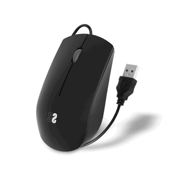SUBBLIM SUBMO-B2BS001 ratón Oficina Ambidextro USB tipo A Óptico