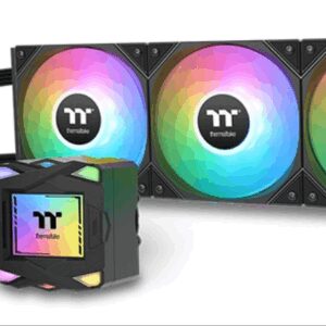 Thermaltake LA360 ARGB Placa base Kit de refrigeración líquida 12 cm Negro 1 pieza(s)