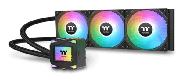 Thermaltake LA360 ARGB Placa base Kit de refrigeración líquida 12 cm Negro 1 pieza(s)