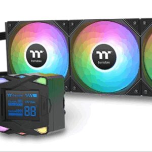 Thermaltake LA360-S ARGB Placa base Kit de refrigeración líquida 12 cm Negro 1 pieza(s)