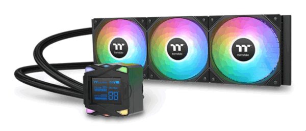 Thermaltake LA360-S ARGB Placa base Kit de refrigeración líquida 12 cm Negro 1 pieza(s)