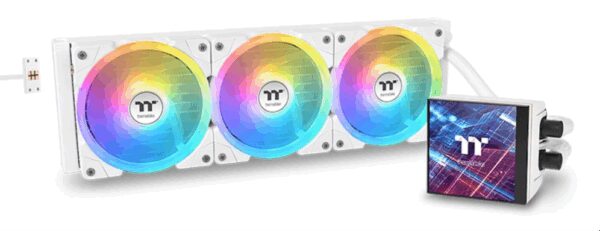 Thermaltake MAGFloe 360 Ultra ARGB Procesador Sistema de refrigeración líquida todo en uno 12 cm Blanco 1 pieza(s)
