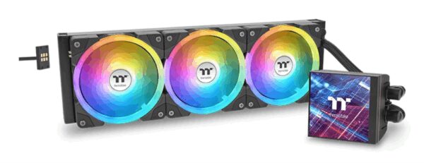 Thermaltake MAGFloe 420 Ultra ARGB Procesador Sistema de refrigeración líquida todo en uno 14 cm Negro 1 pieza(s)