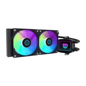 Hiditec LDCR10004 sistema de refrigeración para ordenador Procesador Sistema de refrigeración líquida todo en uno 12 cm Negro 1 pieza(s)