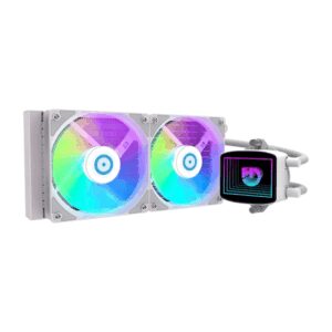 Hiditec LDCR10003 sistema de refrigeración para ordenador Procesador Sistema de refrigeración líquida todo en uno 12 cm Blanco 1 pieza(s)